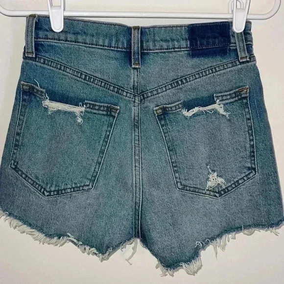 ABERCROMBIE High Rise Mom Short SIZE 26 - Picture 10 of 11